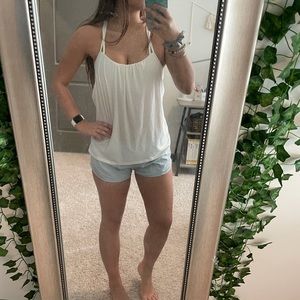 Lululemon lighten up tank (bra tank set)